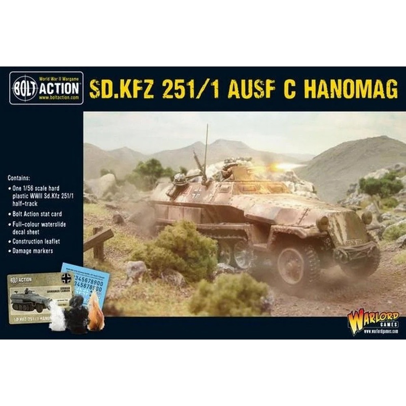 Bolt Action - Germany - Sd.Kfz 251/1 Ausf C Hanomag
