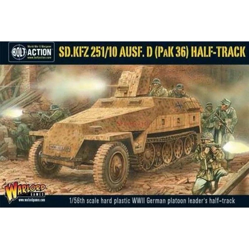 Bolt Action - Germany - Sd.Kfz 251/10 Ausf D (PaK36) Half-Track **