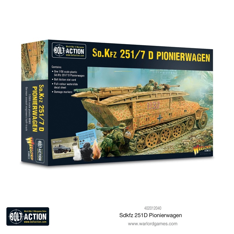 Bolt Action - Germany - Sd.Kfz 251/7 Ausf D Pionierwagen