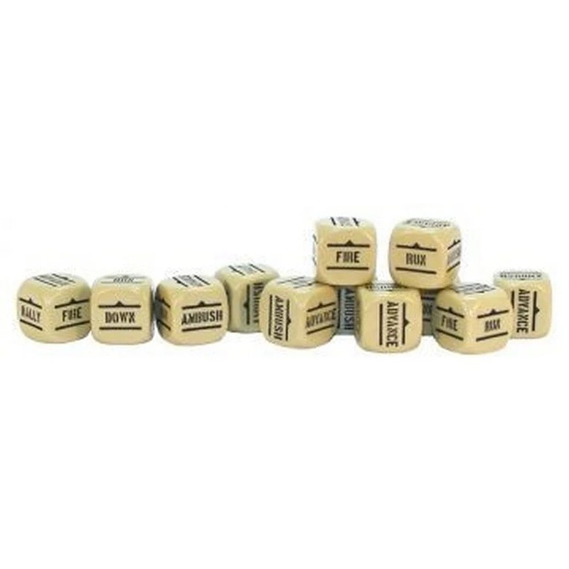 Bolt Action - Order Dice: Sand