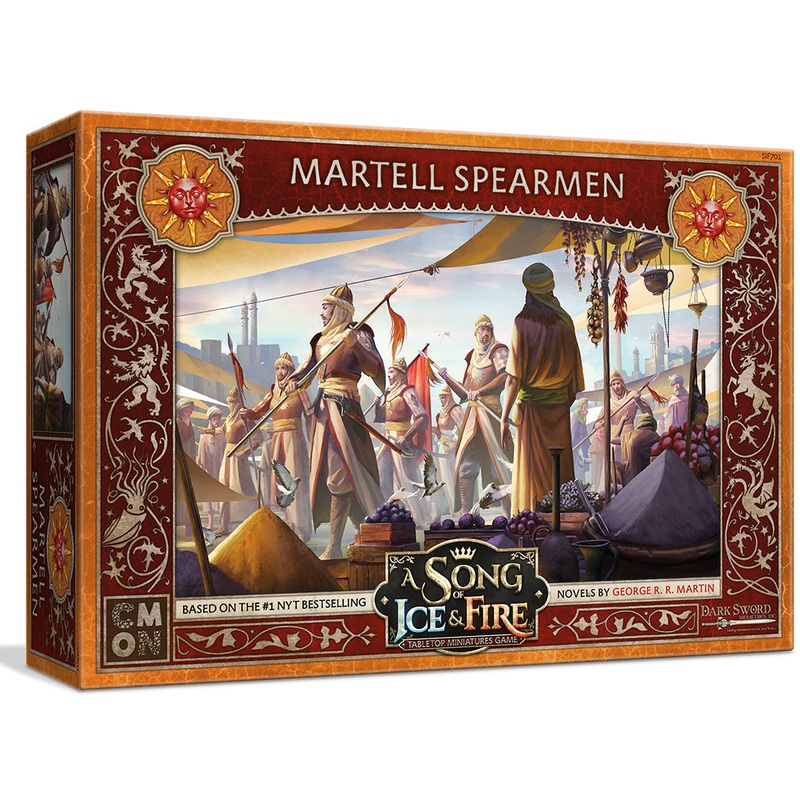 A Song of Ice and Fire: Tabletop Miniatures Game - House Martell - Spearmen **