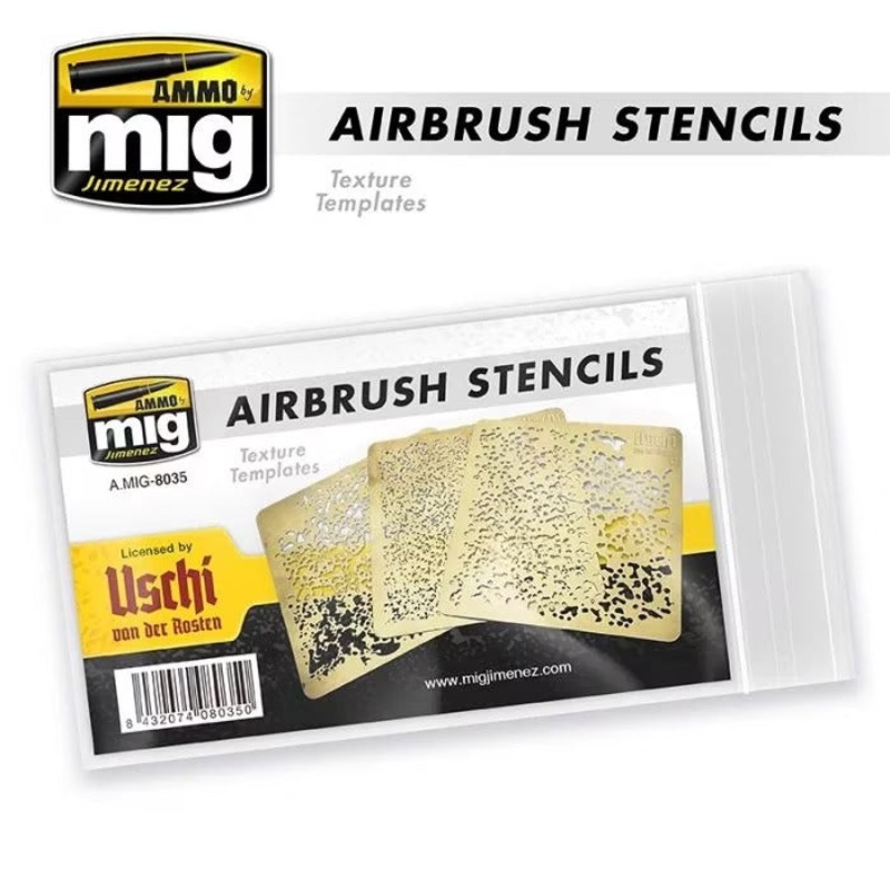 AMMO Mig - Airbrush Stencils
