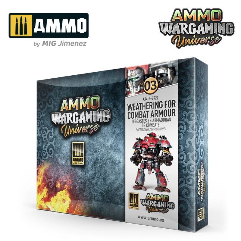 AMMO Mig - Ammo Wargaming Universe 03 - Weathering Combat Armour Set