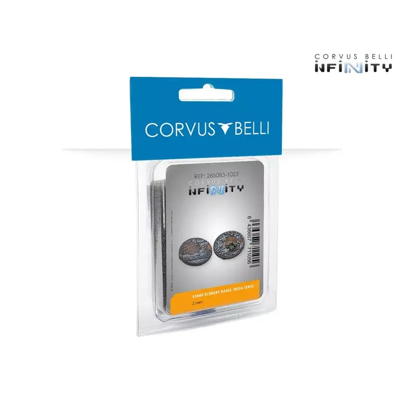 Infinity - 2-Pack 55mm Scenery Bases: Delta Series