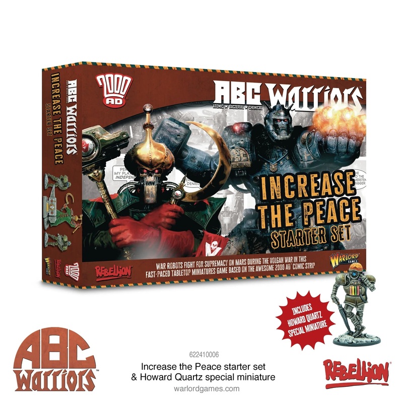 ABC Warriors - 2 Player Starter Set - Increase the Peace