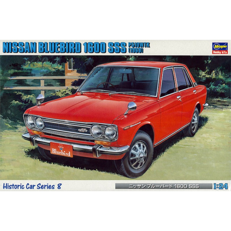 Hasegawa - [HC08] 1969 Nissan Bluebird 1600 SSS 1/24