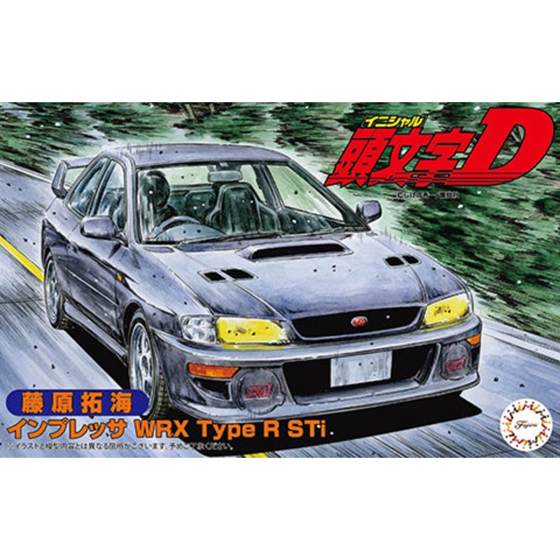 Fujimi - Initial D: Impreza WRX Type-R STI Takumi Fujiwara 1/24 [183817]