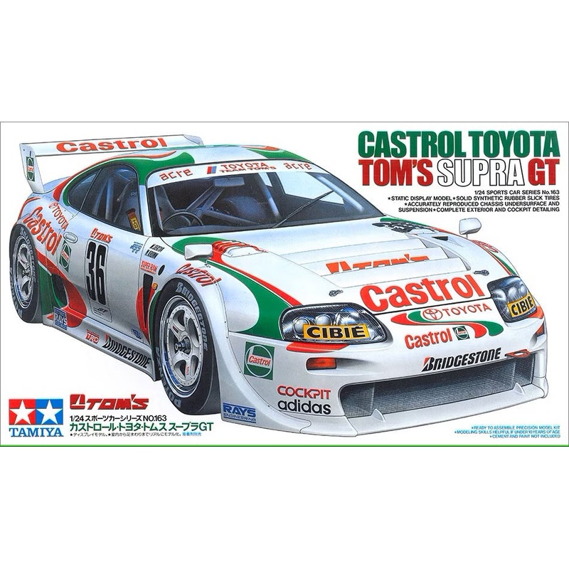 Tamiya - Castrol Toyota Tom's Supra GT 1/24 [24163]