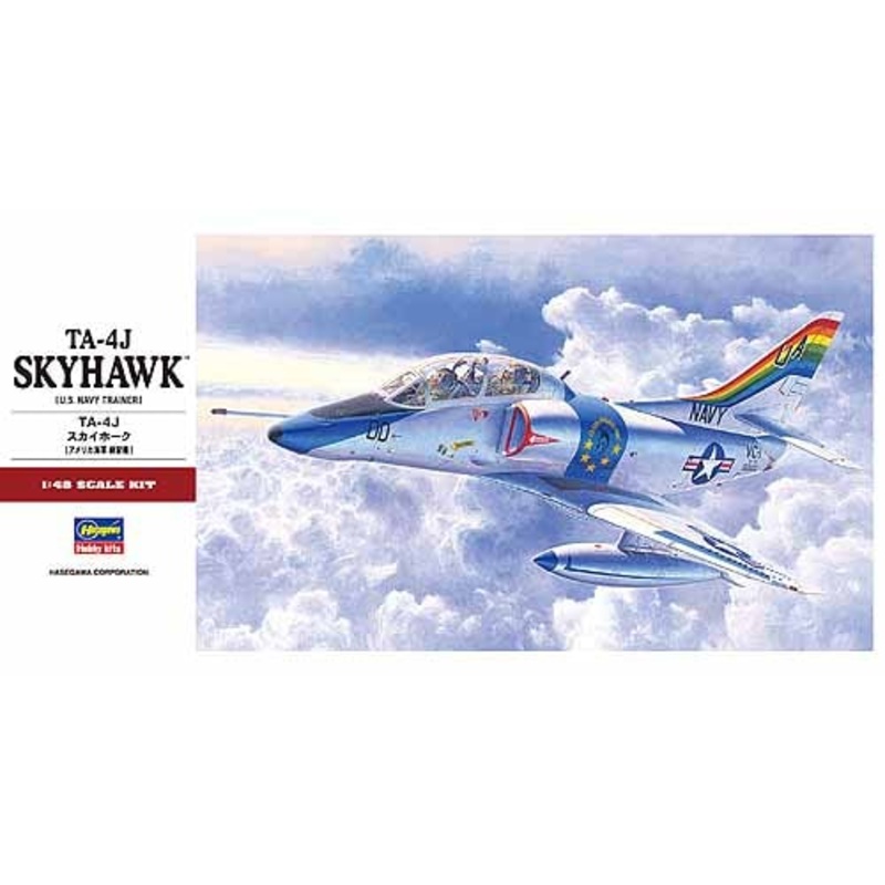 Hasegawa - TA-4J Skyhawk [U.S. Navy Trainer] 1/48 (PT43)