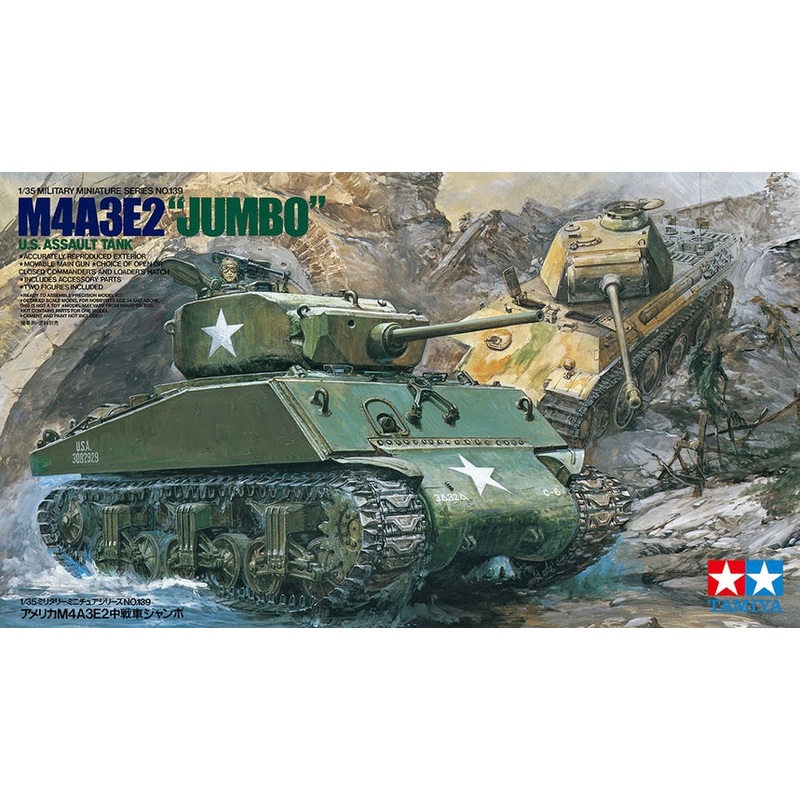 Tamiya - U.S. M4A3E2 "Jumbo" Assault Tank 1/35 [35139]