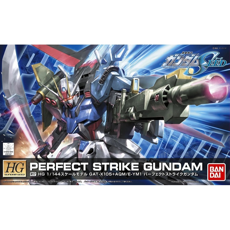 Bandai: Gunpla - HGSEED Remaster - #R17 GAT-X105+AQM/E-YM1 Perfect Strike Gundam 1/144