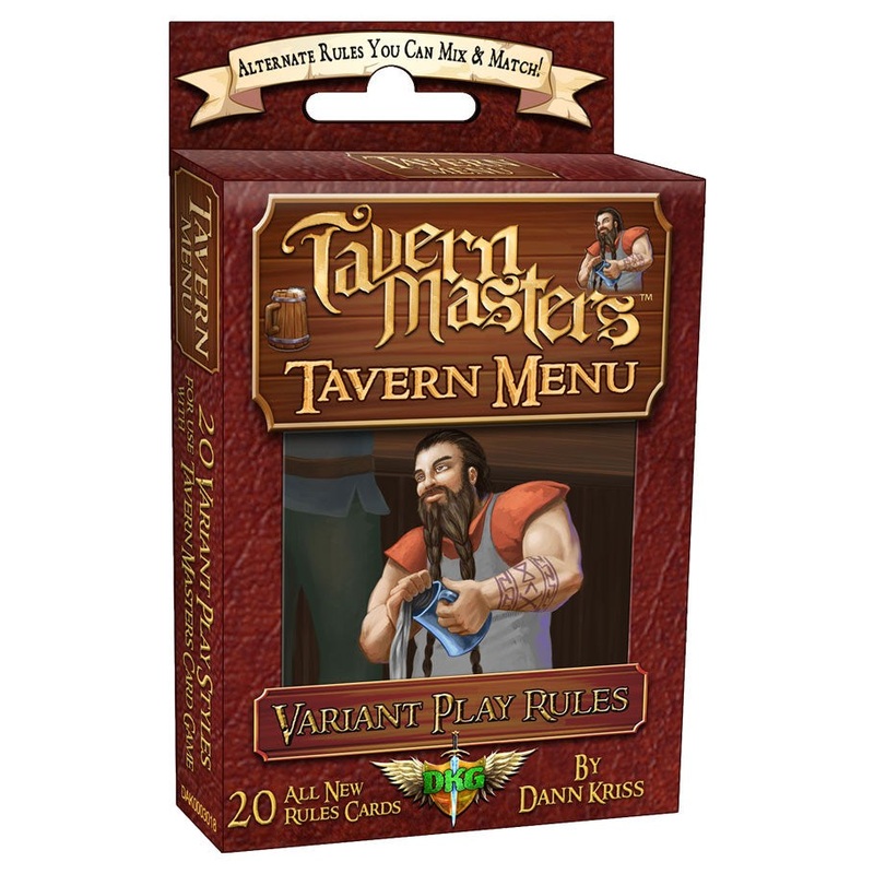 Tavern Masters - Tavern Menu