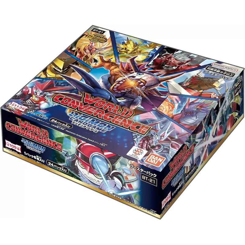 Digimon Card Game - Booster Box  World Convergence [BT21] (Preorder)