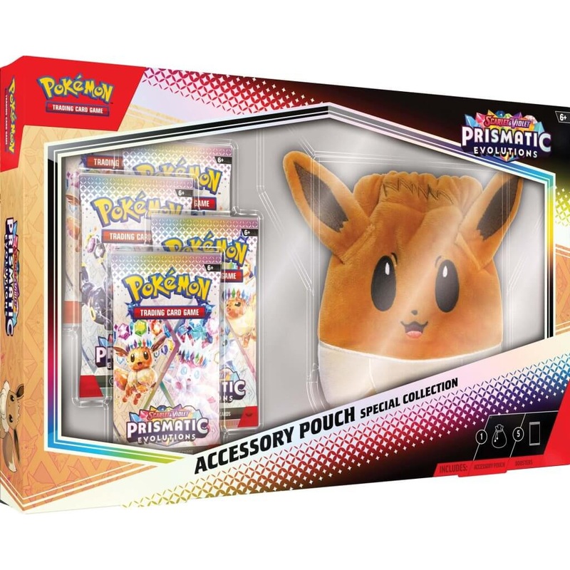 Pokemon TCG - Scarlet & Violet Prismatic Evolutions Accessory Pouch - Preorder