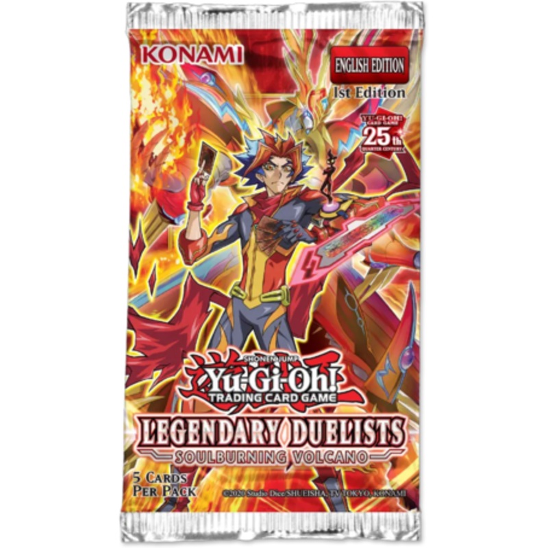 Yu-Gi-Oh! - Legendary Duelists 10 Soulburning Volcano Booster Pack