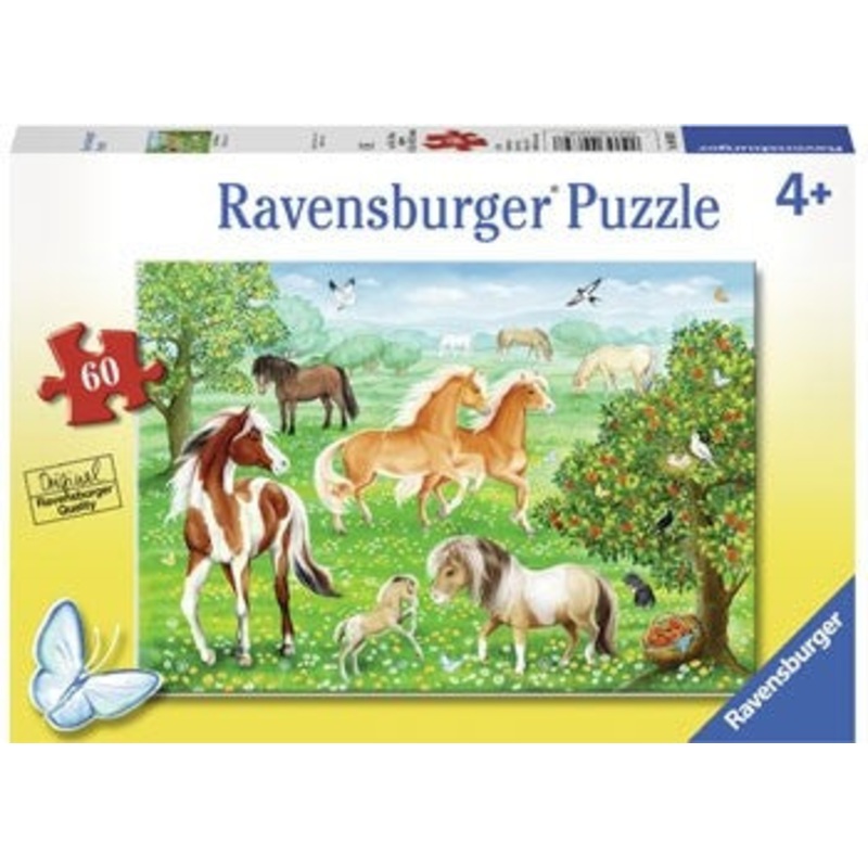 Ravensburger - Mustang Meadow - 60 Piece Jigsaw