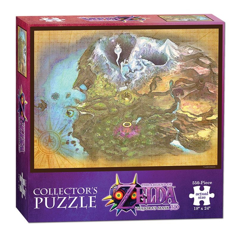 The Legend Of Zelda Majoras Mask Termina Map Puzzle (550 Pc)