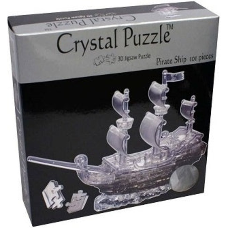 3D Crystal Puzzle - Pirate Ship