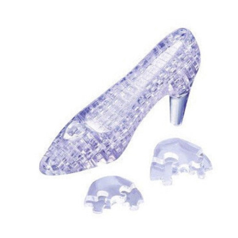 3D Crystal Clear Shoe Puzzle