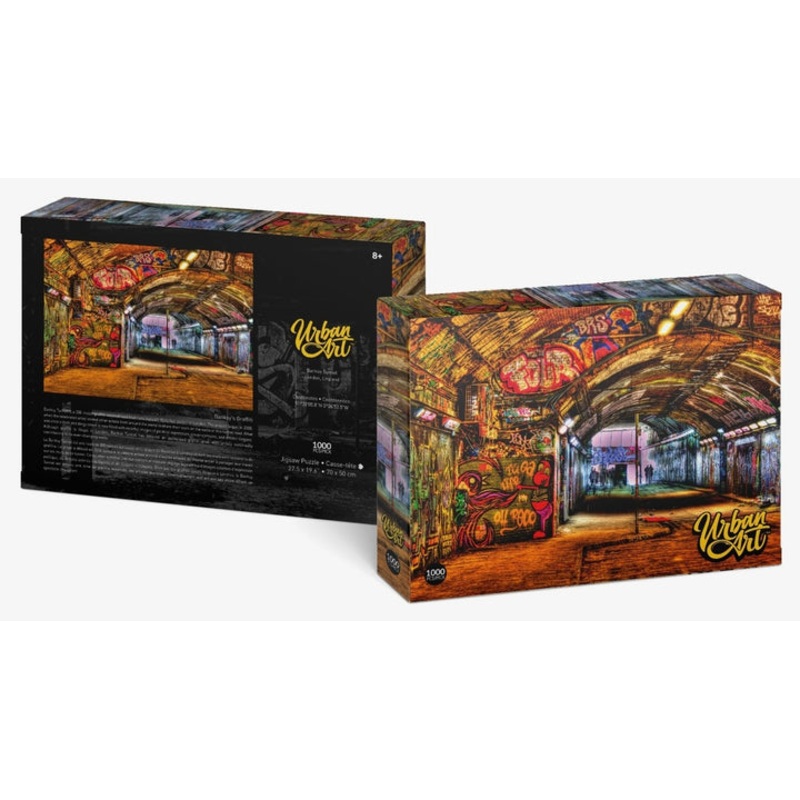 Bansky Urban Art Banksy Tunnel 1000 Piece Jigsaw