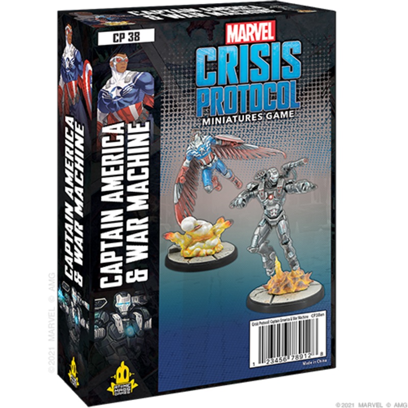 Marvel: Crisis Protocol - Captain America And War Machine
