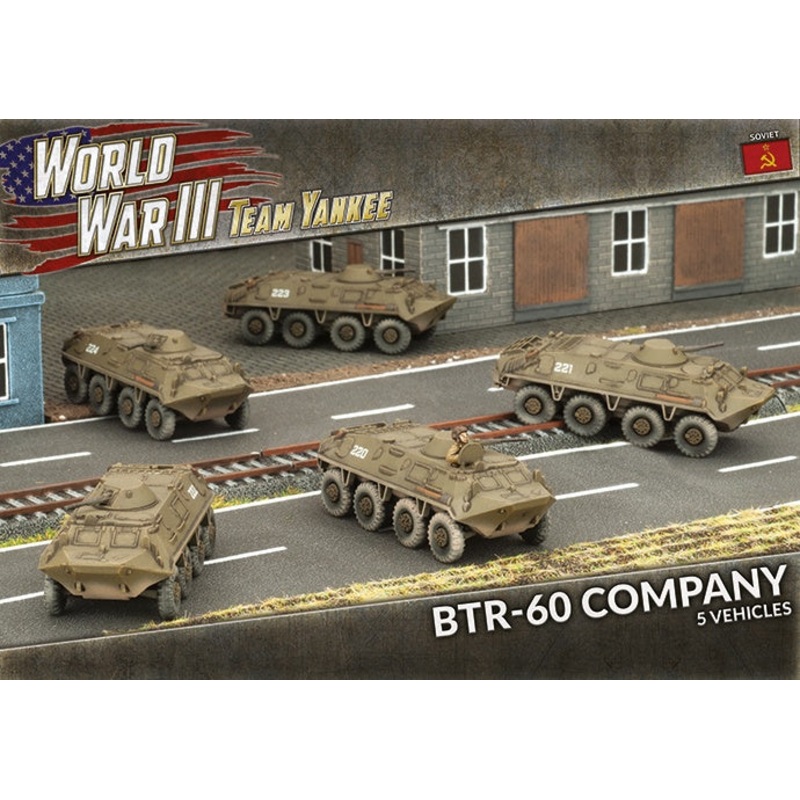 BTR-60 Transport Platoon (Plastic) (x5)