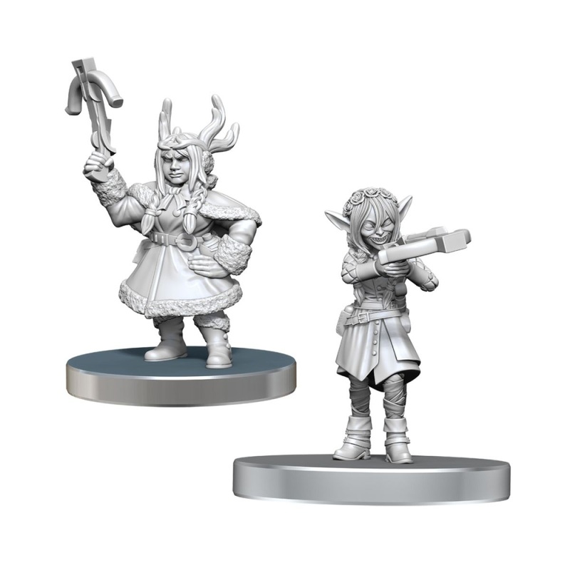 Critical Role Unpainted Miniatures: Veth Brenatto & Nott the Brave (Preorder)