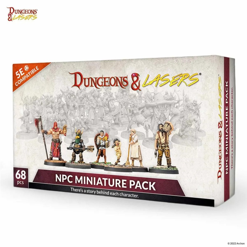 NPC Miniatures Pack - Dungeons and Lasers